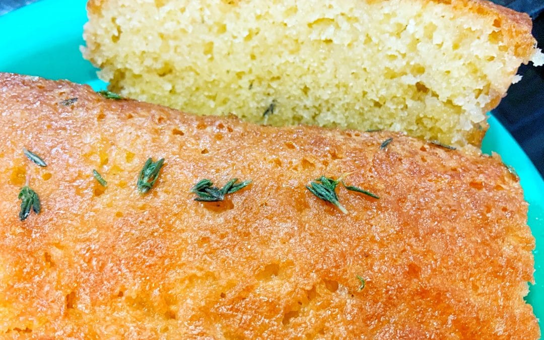 Thyme & Lemon Loaf Cake