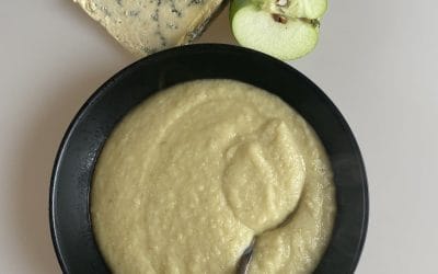 Parsnip, Apple & Blue Cheese Soup