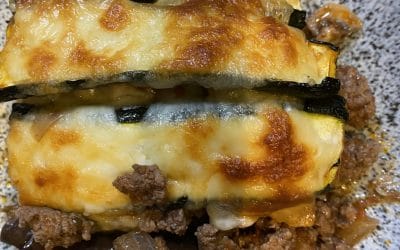 Courgette & Aubergine Lasagne