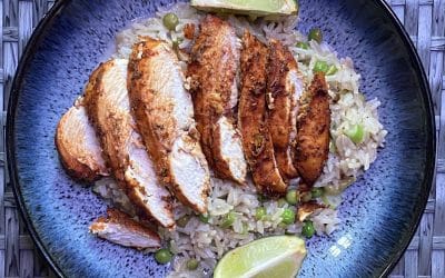 Peri Peri Chicken with Coconut Lime Rice