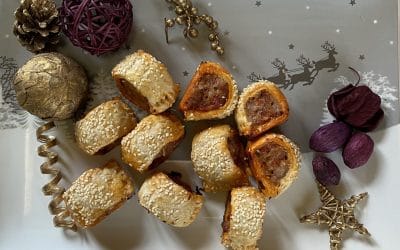 Party Food – Sausage & Chorizo Rolls