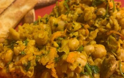 Spiced Chick Pea Lunch