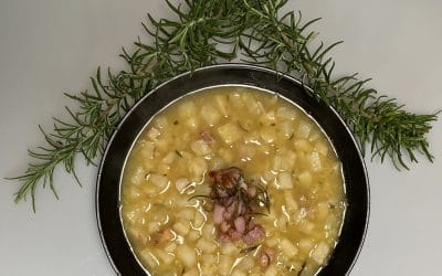 Celeriac & Rosemary Soup