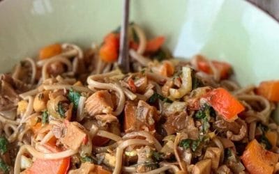 15-Minute Teryaki Noodles