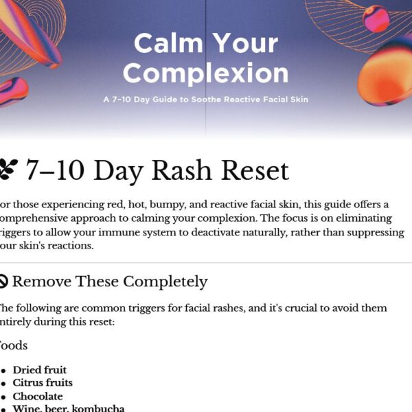 7-10 Day Rash Reset