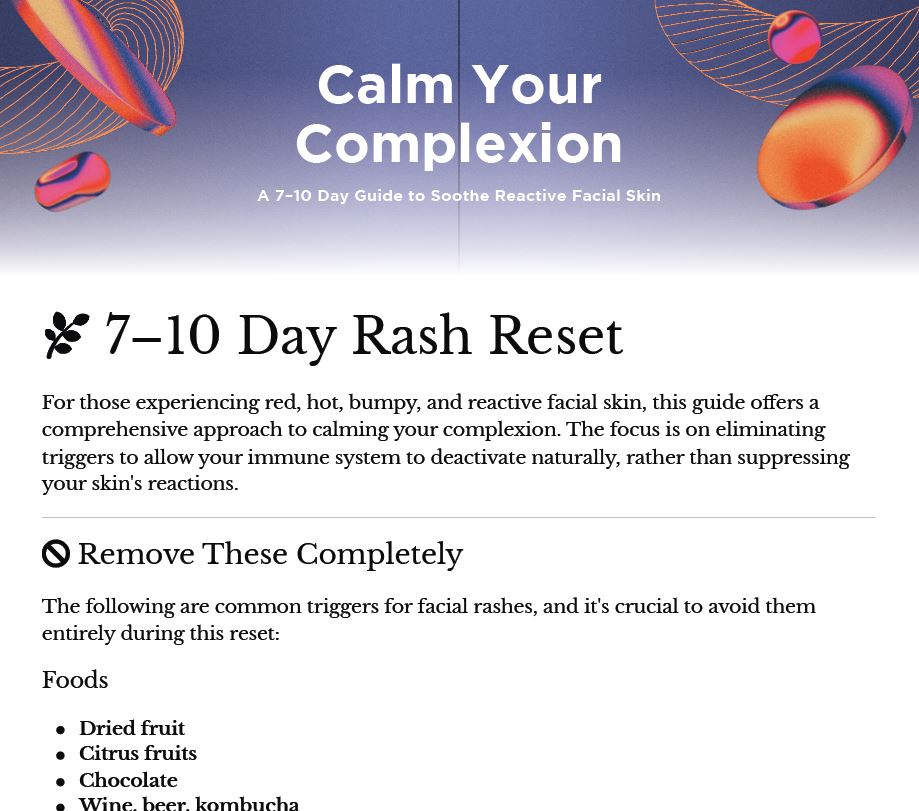 7-10 Day Rash Reset