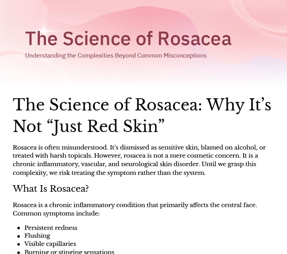 The Science of Rosacea